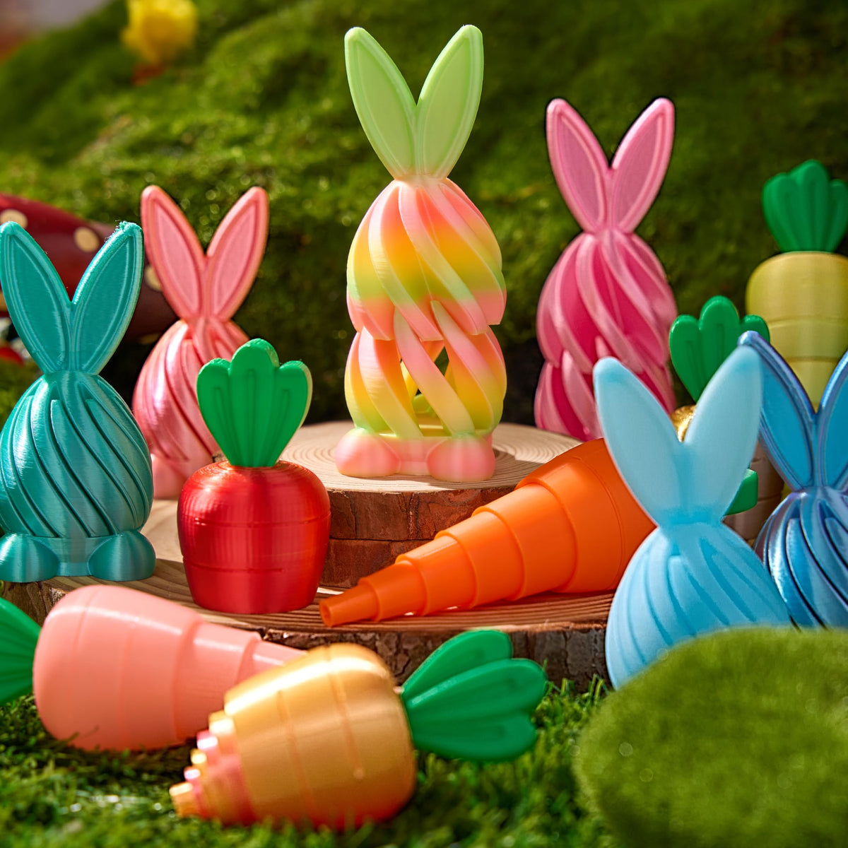 JOYIN classroom prize toy – bunny and carrot set for rewards