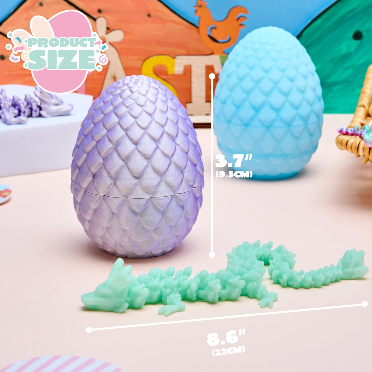 JOYIN each dragon-egg set supports imaginative play, storytelling, and collection-building for kids and fans.