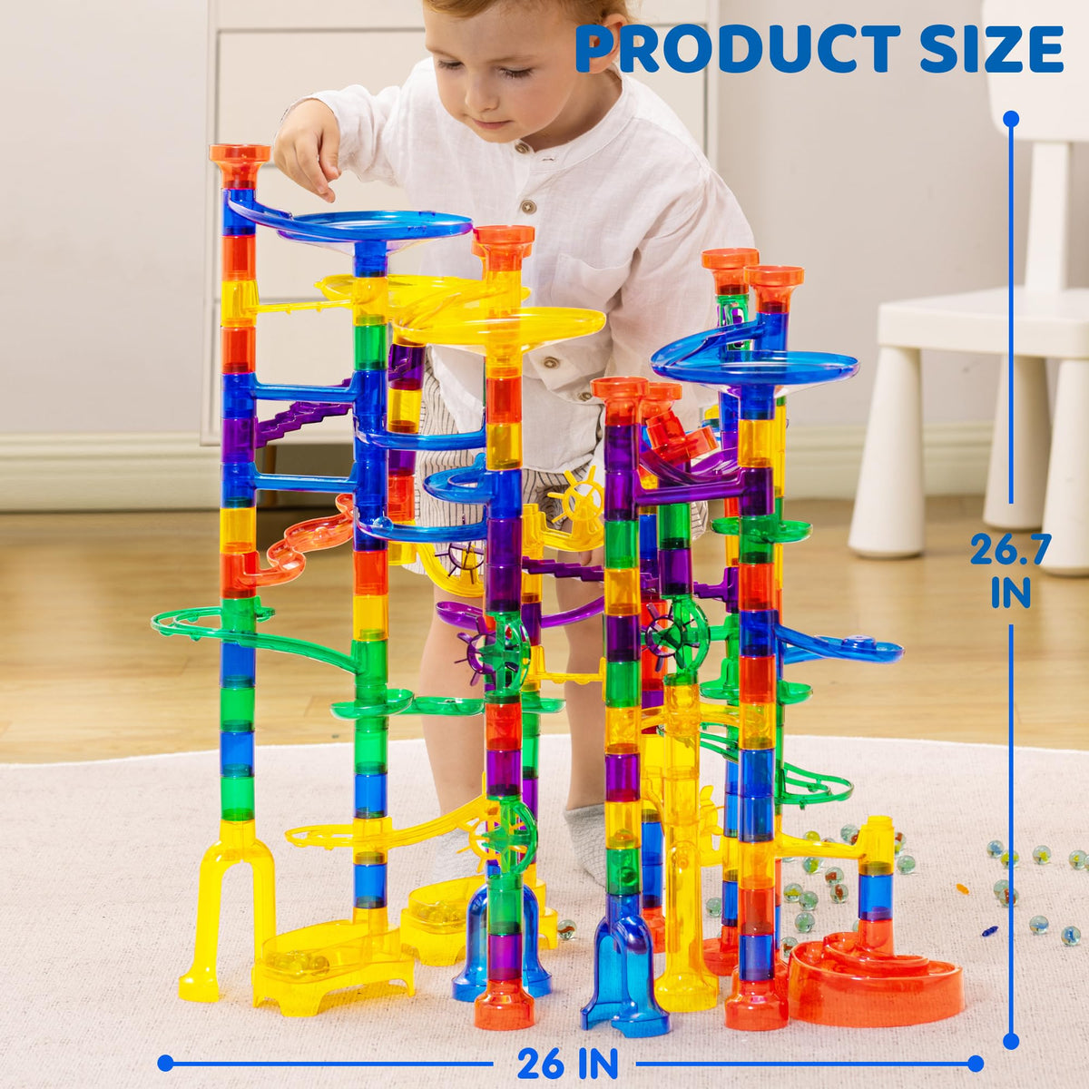 JOYIN colorful action parts spark creativity and imaginative building
