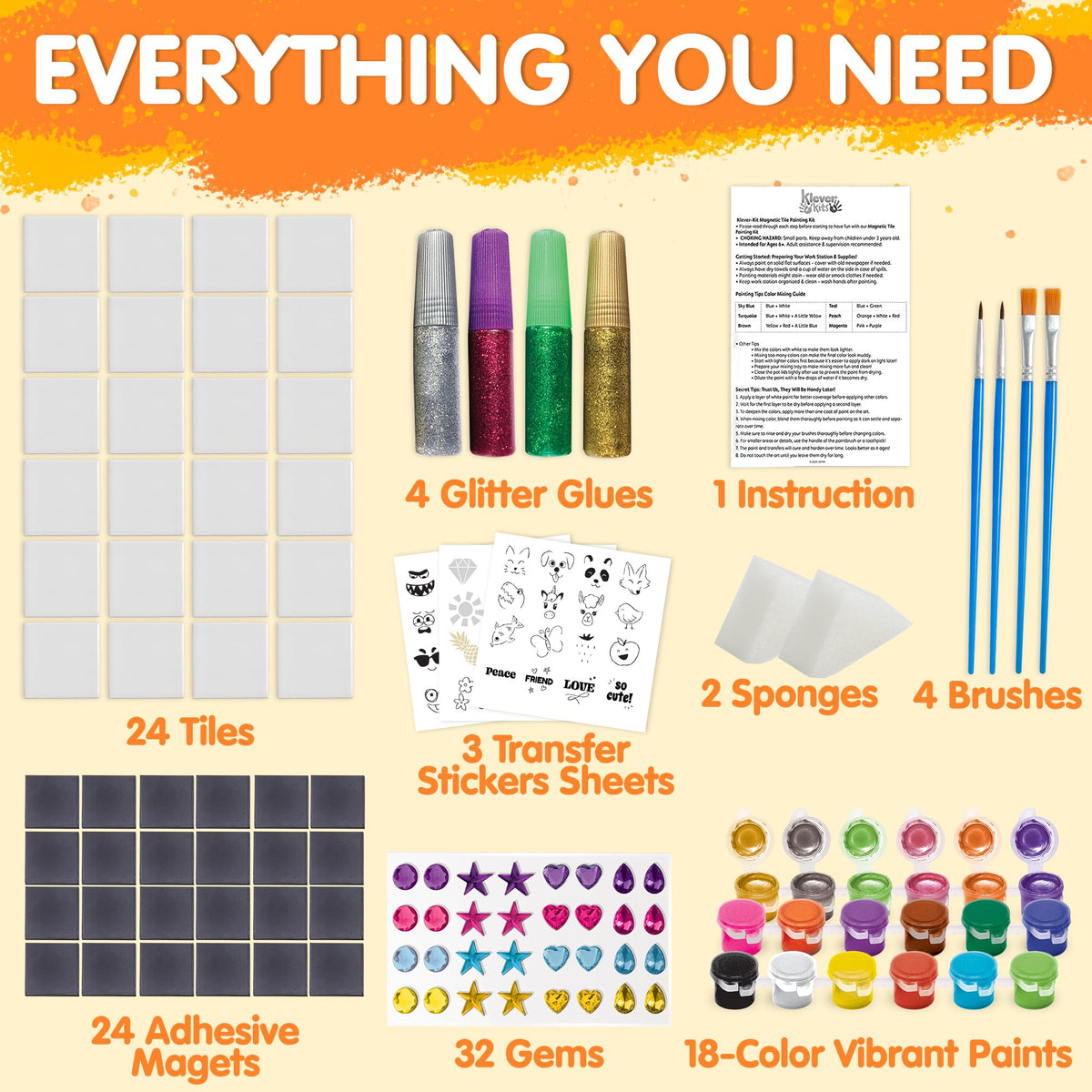 JOYIN colorful gems and stickers spark creativity in crafts.