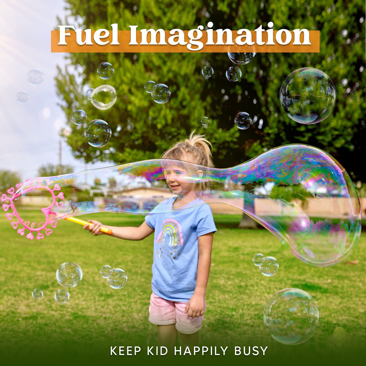 JOYIN concentrated solution bags for extended bubble fun