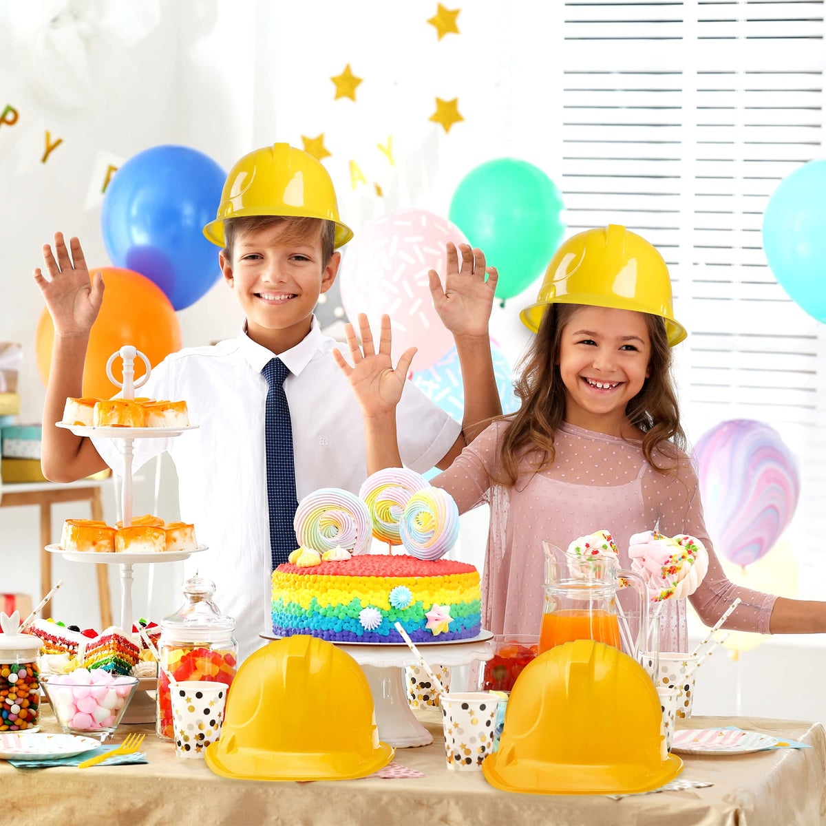 JOYIN hats serve as safe, reusable party favors