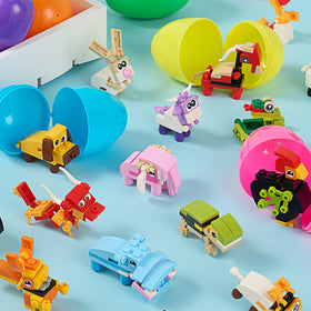 Joyin creative building blocks inside Easter eggs inspire imaginative play