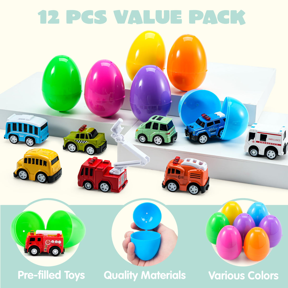 JOYIN Varied car designs spark curiosity during Easter celebrations and hunts