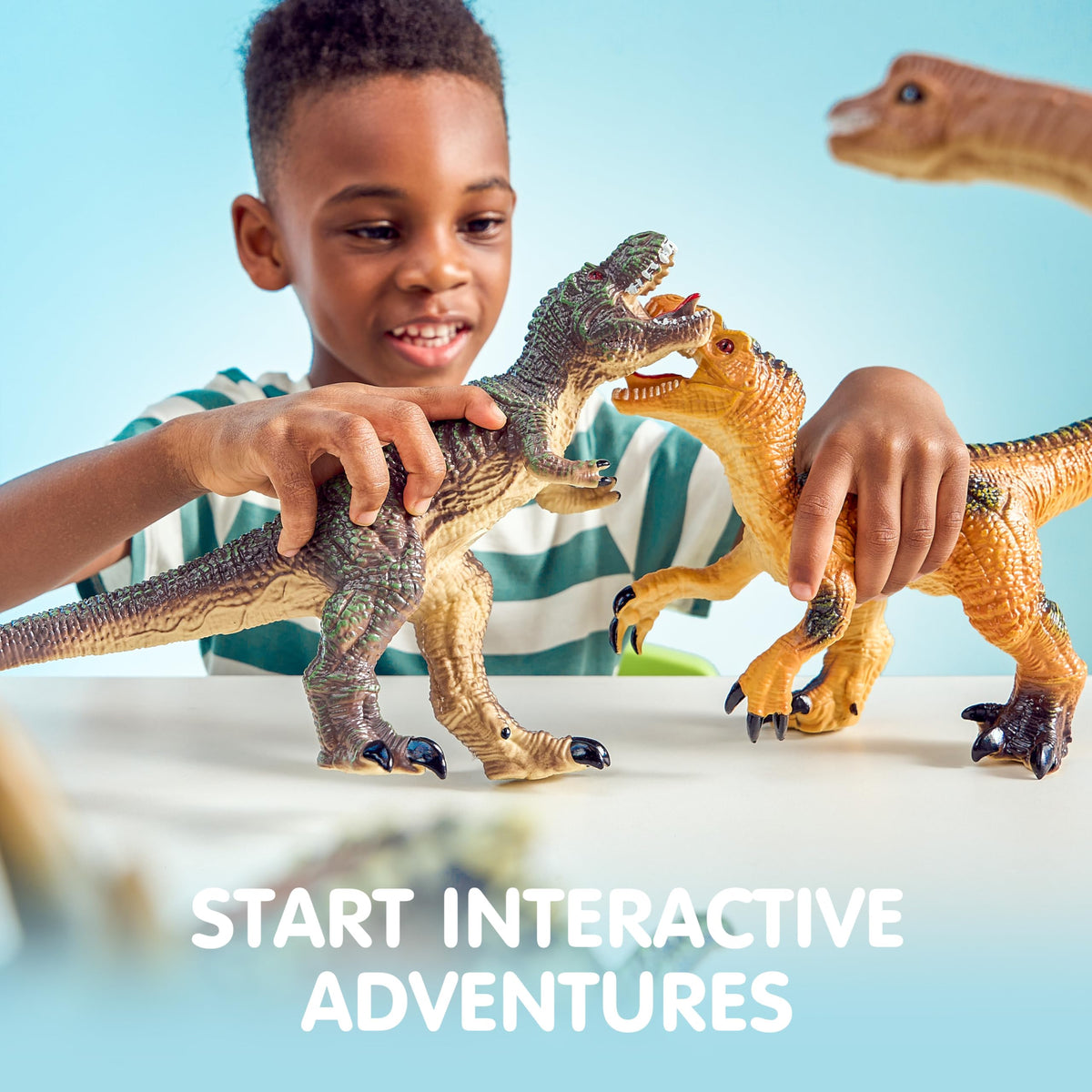 JOYIN dinosaur Ankylosaurus figure invites tactile exploration and imaginative habitats