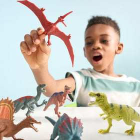 JOYIN realistic dinosaur figures provide rich textures for storytelling.