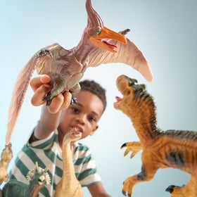 JOYIN dinosaur guidebook inside offers kid-friendly explanations to support curiosity