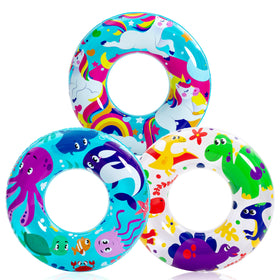 JOYIN dinosaur pool float 32 inches for kids' water play