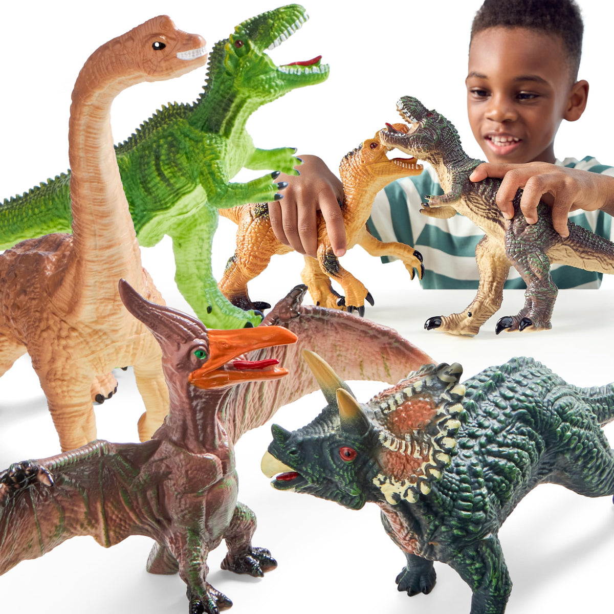 JOYIN dinosaur T-Rex figure for imaginative play and durable classroom-ready fun