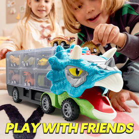 JOYIN dinosaur-truck-sounds-lights deliver engaging sensory play