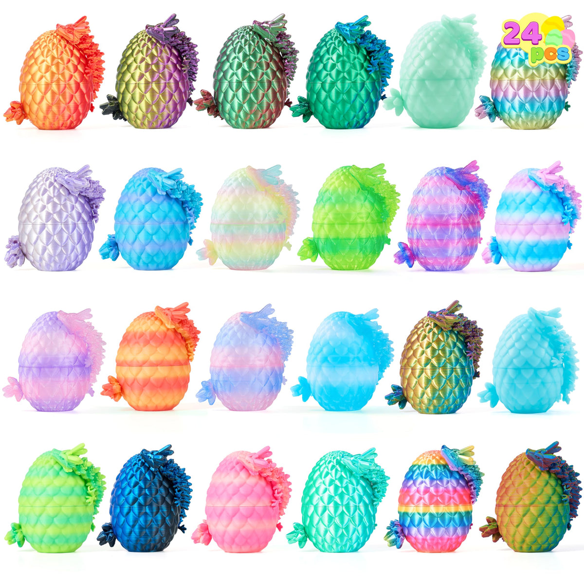 JOYIN dragon egg with a colorful inside dragon, perfect for Easter hunts