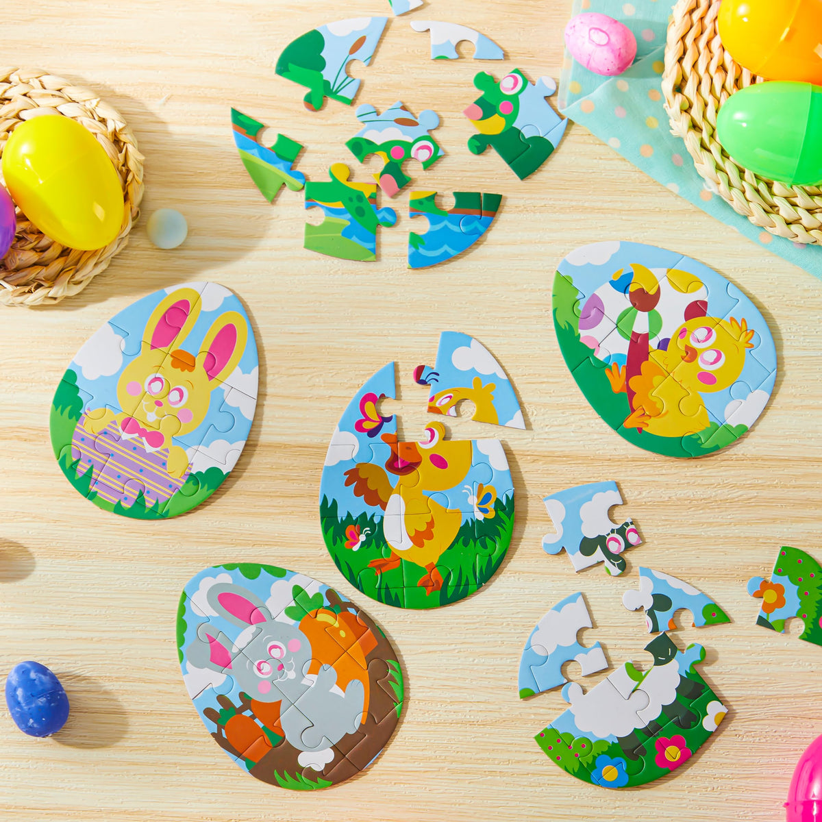 JOYIN durable child safe puzzles designed for repeated use and wall display.