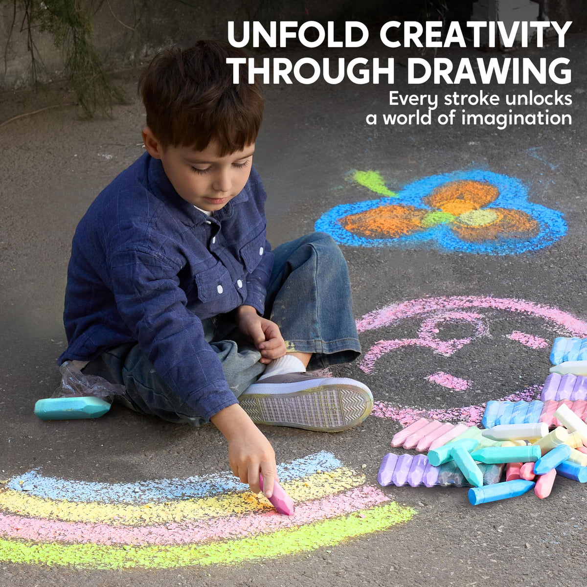 JOYIN durable cone chalk resists breakage during creative sessions