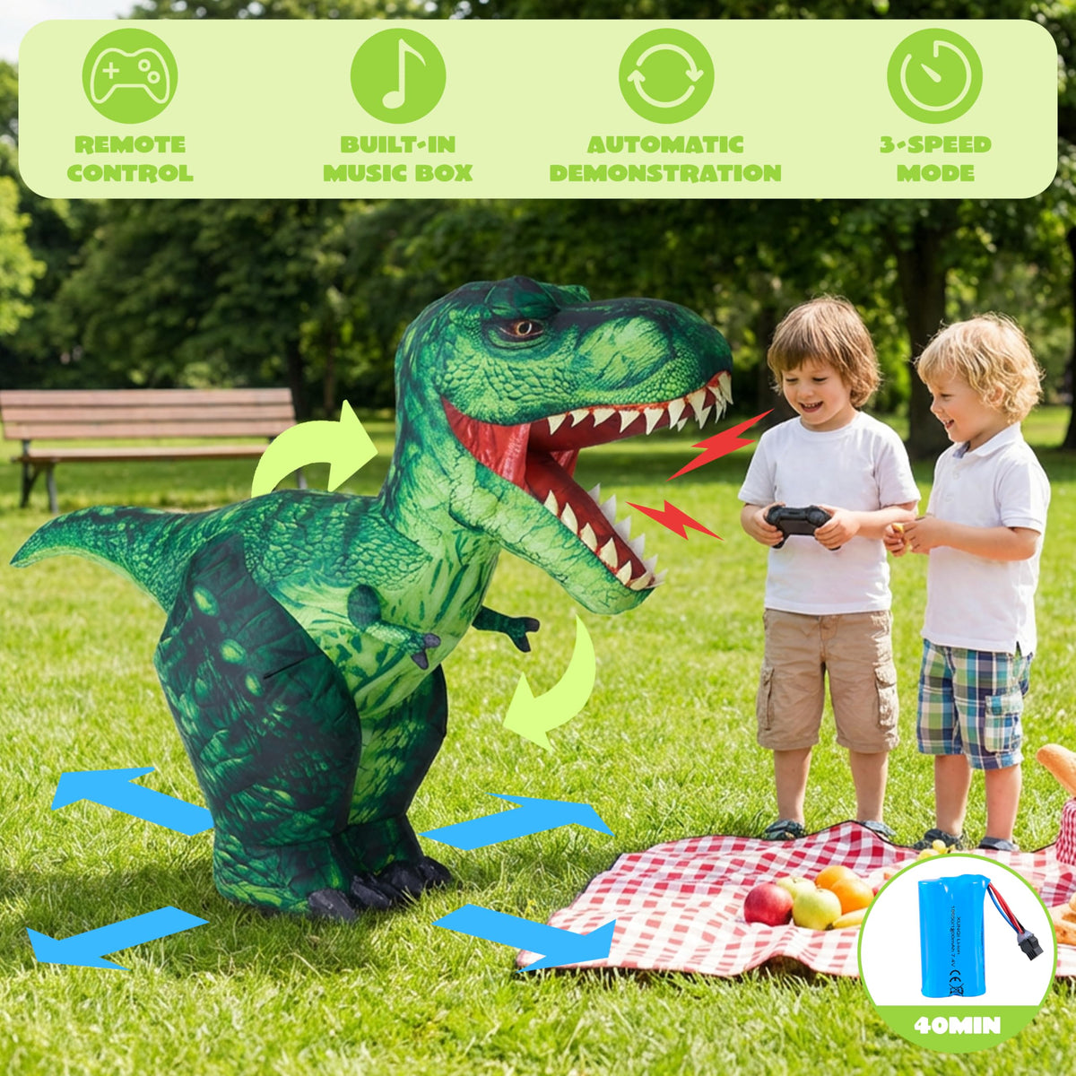 Joyin durable, kid-safe materials ensure outdoor adventures with confidence and longevity.