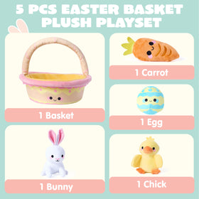 JOYIN Easter basket plush chick adds cute, imaginative play.