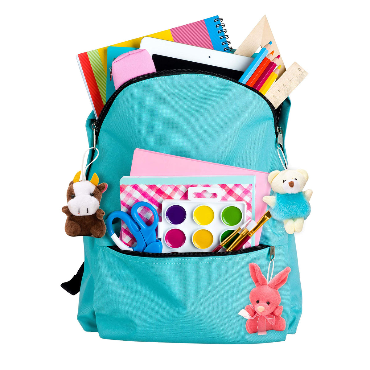JOYIN Easter basket stuffer and party favor with plush toys.
