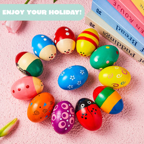 JOYIN safe, non-toxic wooden shakers meet US safety standards for kids.
