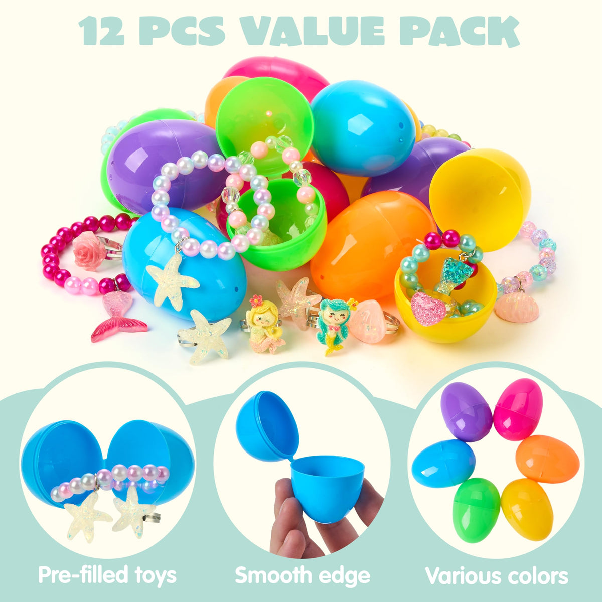 JOYIN eggs serve as basket stuffers and gifts.