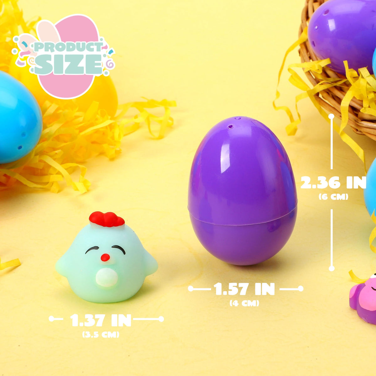 Perfect Easter basket stuffers with ready-to-find surprise inside JOYIN eggs