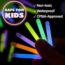 JOYIN Easter craft activities with eggs and glow sticks for creativity.