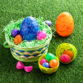 JOYIN Easter decorative egg set versatile for décor and prizes.
