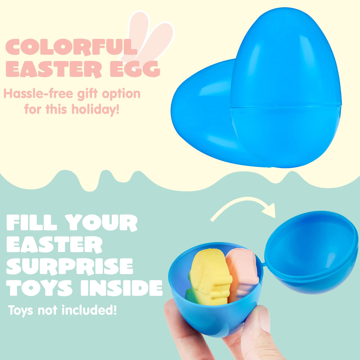 JOYIN bulk 100-pack eggs for decorations and prizes