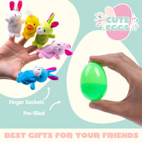 JOYIN Easter egg design highlights hinge and 18 animal styles for variety.
