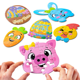 JOYIN Easter egg puzzle radish design offering colorful problem-solving fun