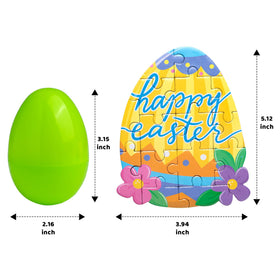 JOYIN Easter egg puzzle variety pack for vibrant kid-friendly fun