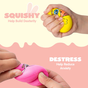 JOYIN Easter egg squishy chicken for stress relief and party favors.