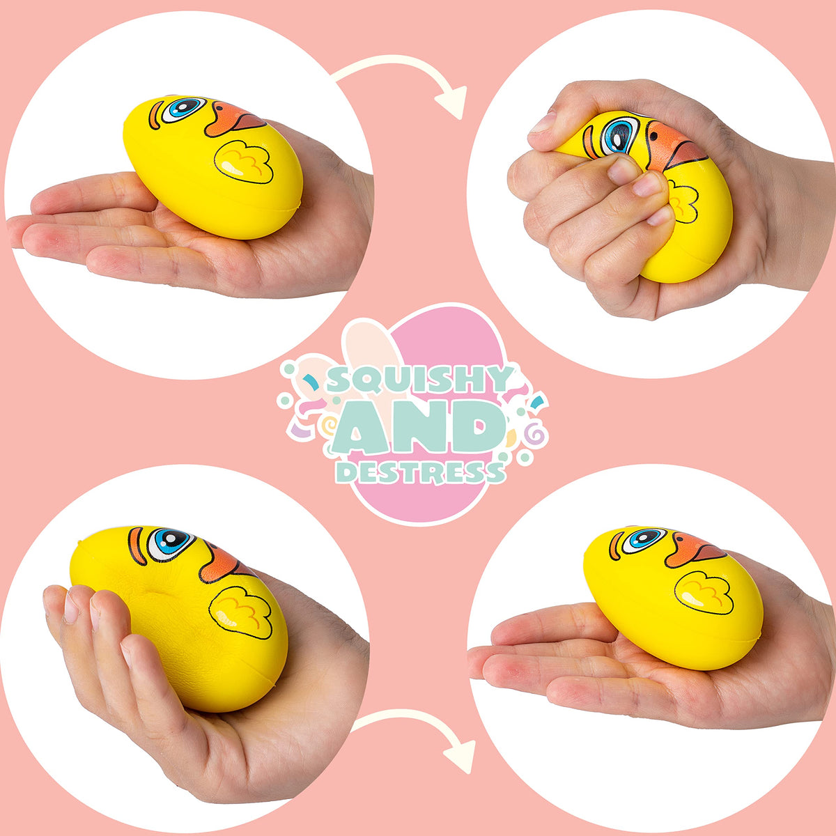 JOYIN Easter egg squishy cow for kids' gifts and game rewards.