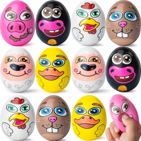 JOYIN Easter egg squishy pig for sensory play and stress relief during egg hunts.