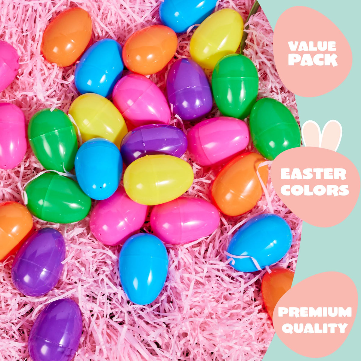 JOYIN personalized Easter with fillable eggs and surprises