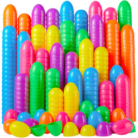 JOYIN Easter eggs 300 pcs in six bright colors for colorful egg hunts