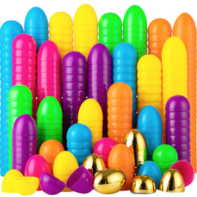 JOYIN 300-piece Easter eggs in bright colors for festive hunts