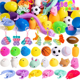 JOYIN Easter eggs 36-piece packaging for vibrant party favors and decorations
