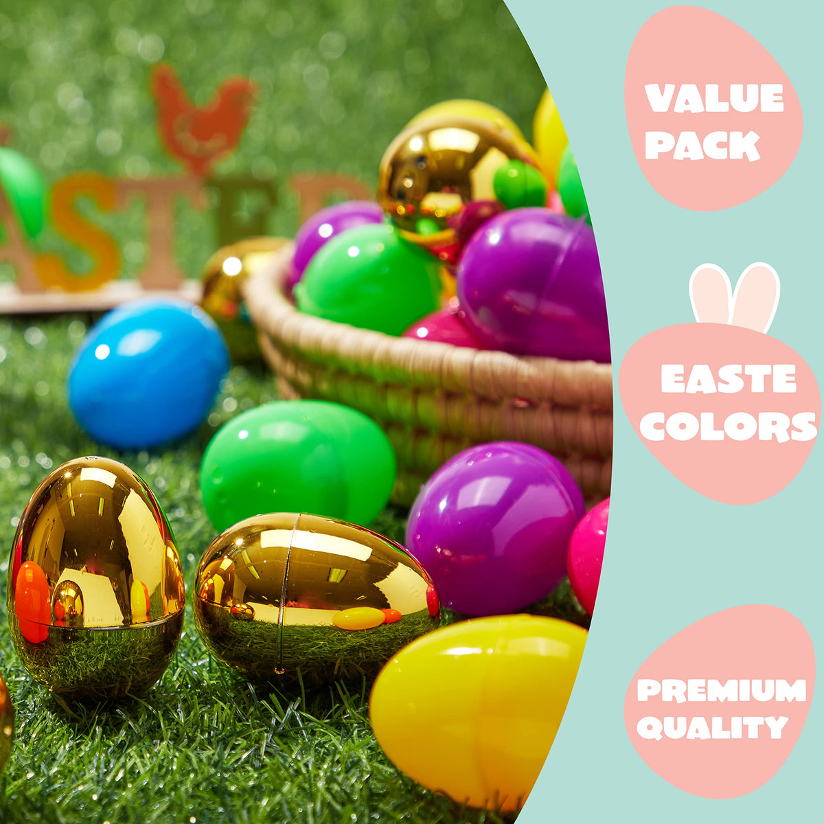 JOYIN 6 golden eggs add sparkling rewards for festive decorations and treasure hunts