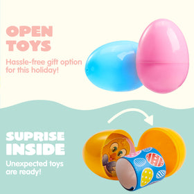 JOYIN eggs feature animal erasers and rings for playful gifts.
