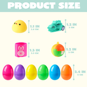 JOYIN Easter eggs with bouncy balls provide active prize options