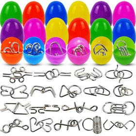 JOYIN brain teaser eggs front view for Easter party favors