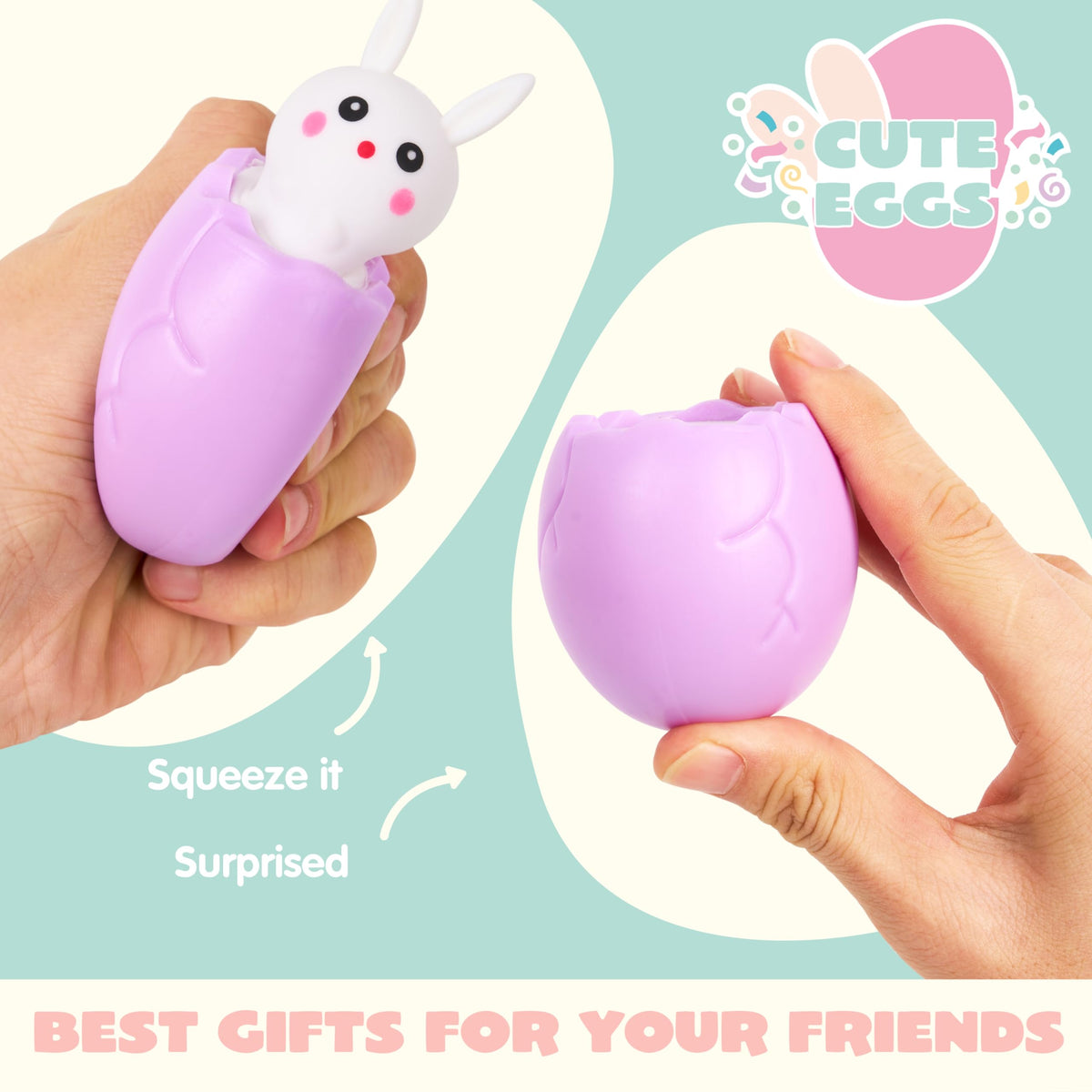 JOYIN chick pops out of Easter egg for curiosity and imaginative play