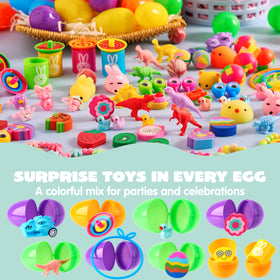 JOYIN eggs with Easter rubbers bring colorful party fun