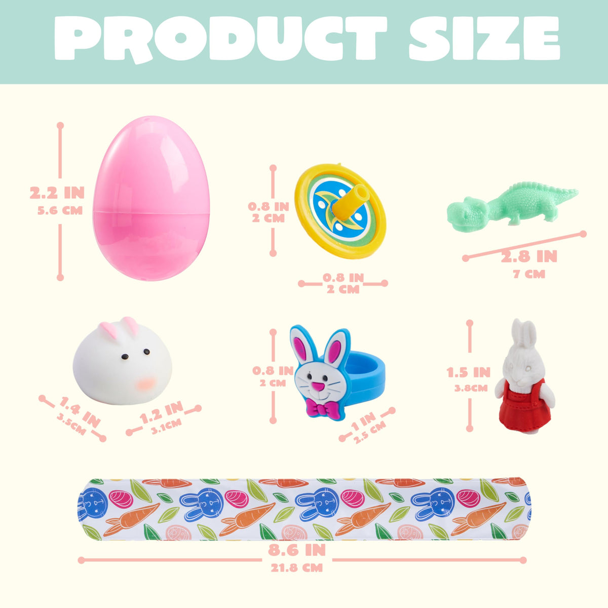 JOYIN eggs are perfect for hunt baskets and party fillers.