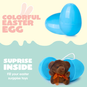 JOYIN hunt setup with eggs arranged for kid-friendly activity.