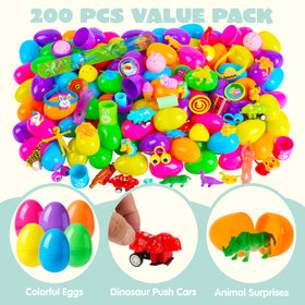 JOYIN Easter eggs with mochi squishy toy inside for sensory fun