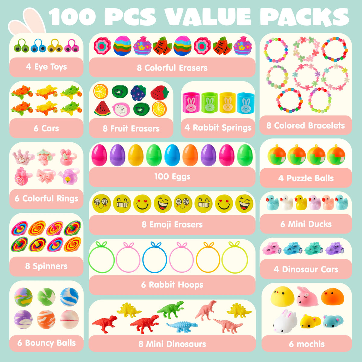 JOYIN eggs with Mochi toys offer tactile surprises for kids