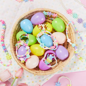 JOYIN Easter eggs opened to reveal bracelets and necklaces inside