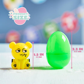 JOYIN Easter eggs packaging closeup showing premium quality and durable shells.