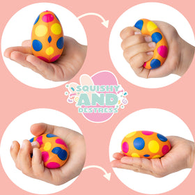JOYIN Easter eggs with star pattern, great for hiding in egg hunts and gifts