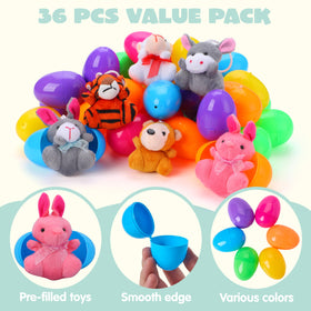 JOYIN non-toxic plush eggs for safe, imaginative play.